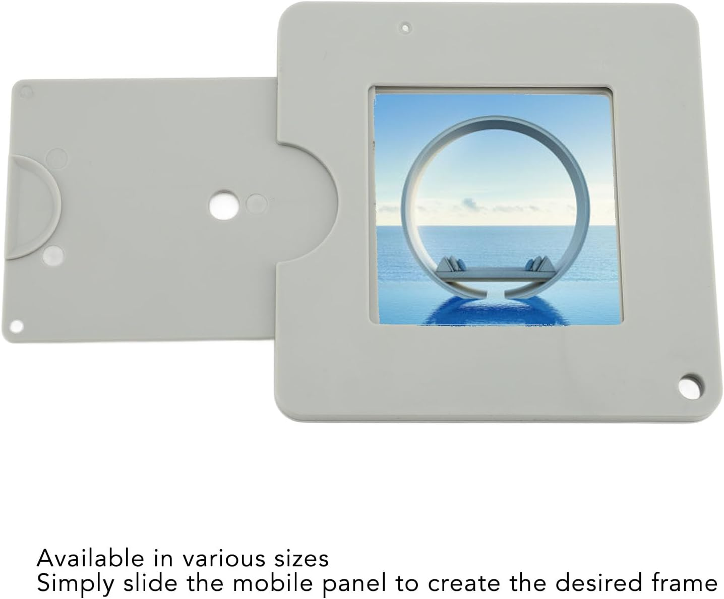 View Catcher, View Finder with Sliding Mechanism, View Finder with Color Isolation, View Finder for Painting,Drawing,Photography, and Any Other Place Where, Composition Is Required image number 3