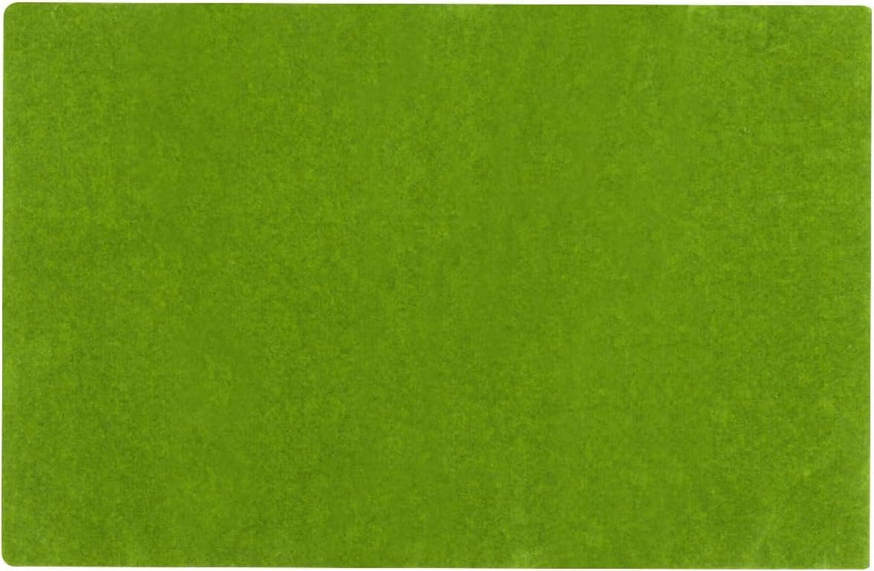 FRAINBOWZ 5Pcs Model Grass Mat,Craft Doll House Model Railway Scenery Model Nylon Flocking Turf for Model Scenery （25X25Cm） image number 3