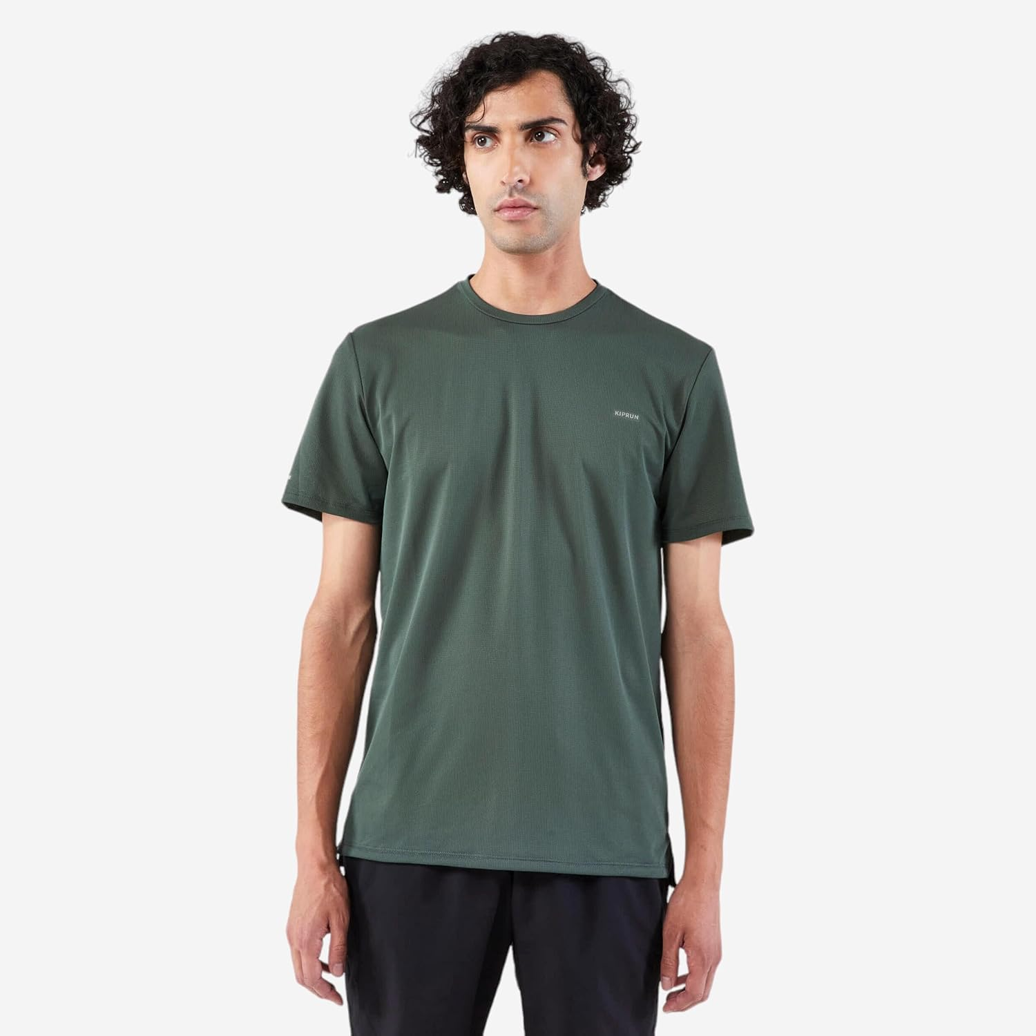 Decathlon T-Shirt Dry 500 M Green K23A image number 2