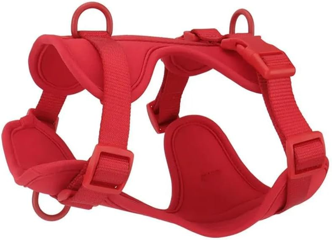 Outdoor Waterproof Dog Harness Pet Walking Training Harness Fashionable Pet Chest Harness French Bulldog Chihuahua Pug Durable Nylon Harness,E,Xs