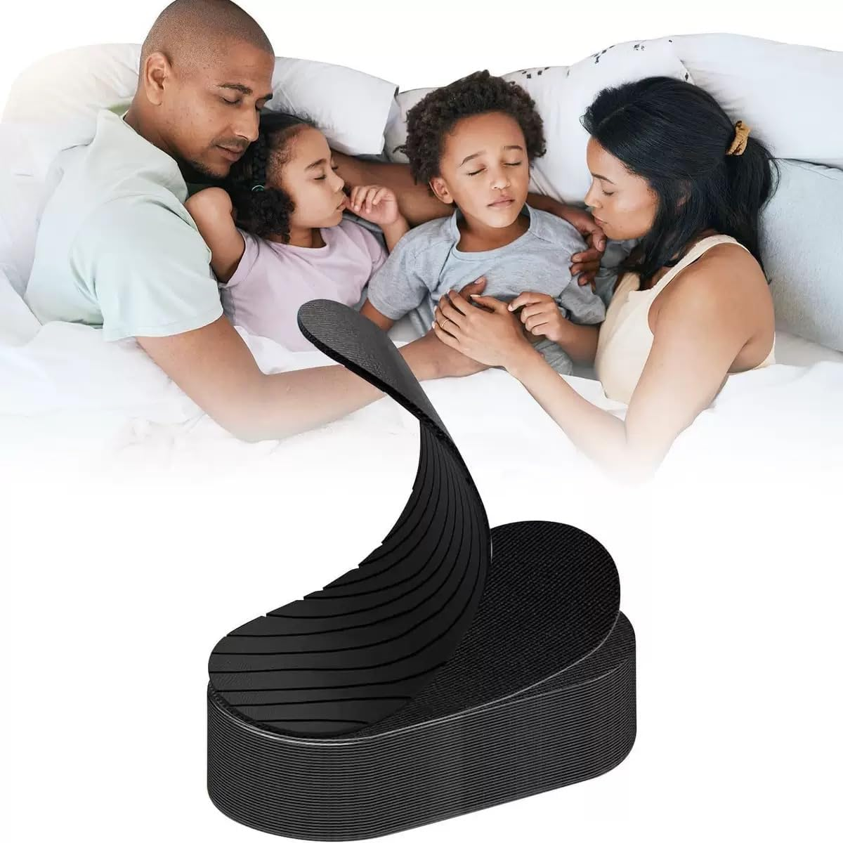 Mouth Tape for Sleeping anti Snoring Sleep Tape | Pack of 30 Sleep Strips | Snore Reducing Aids - Lavender image number 5