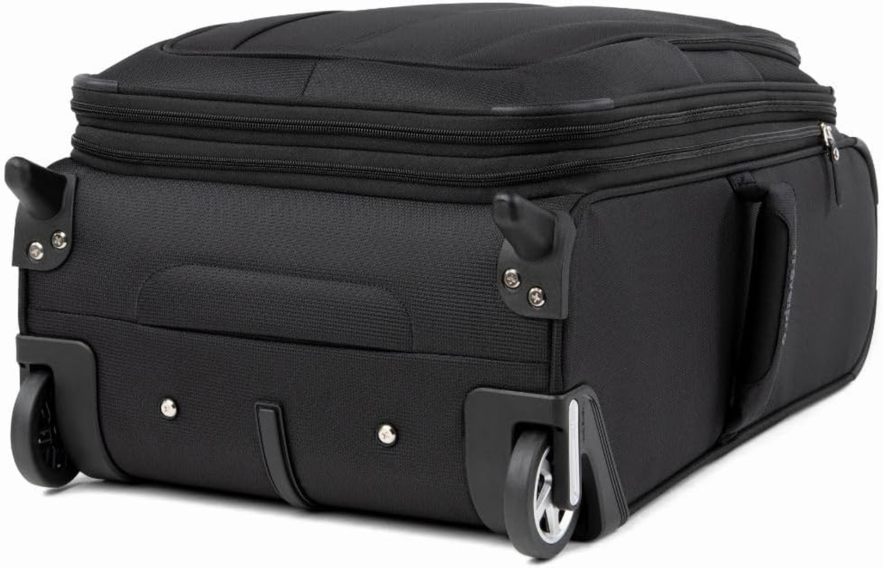 Travelpro Maxlite 5 Softside Expandable Upright 2 Wheel Luggage, Lightweight Suitcase, Men and Women, Black, Carry-On 22-Inch, Maxlite 5 Softside Lightweight Expandable Upright Luggage image number 4