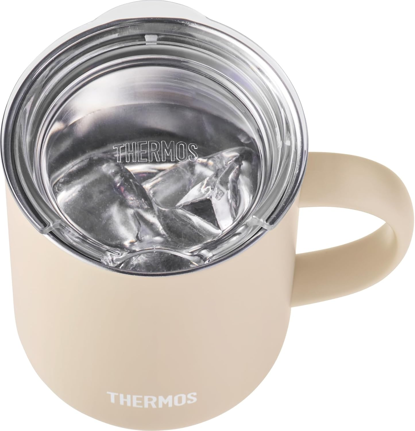 Thermos AHA-001LD(M) CLR Clear Vacuum Insulated Mug Lid for 11.8 Fl Oz (350 Ml) image number 3