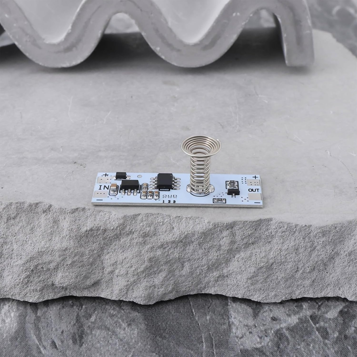 Emsea 8Pcs Touch LED Dimmer Module DC 5-24V Switch Module for DIY Wardrobe Cabinet Lights, Display Cabinet Lights, LED Hard Light Strips, Light Belts image number 4