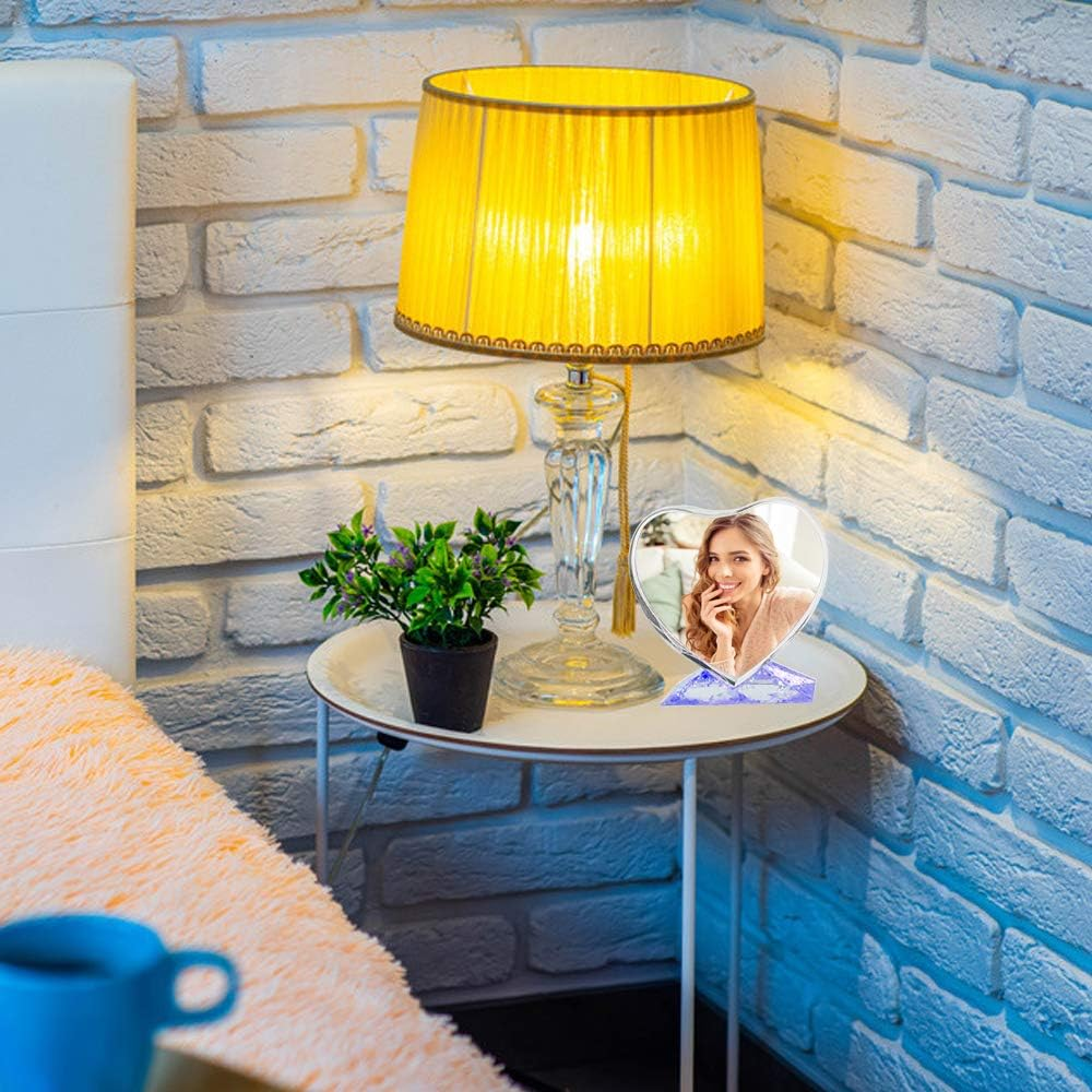 Maxin Photo Frame Resin Mold, Rectangle & Heart Shape Silicone Epoxy Molds for Casting,Handmade Gifts,Diy Crafts, Home Decor,Personalized Photo Frame image number 3