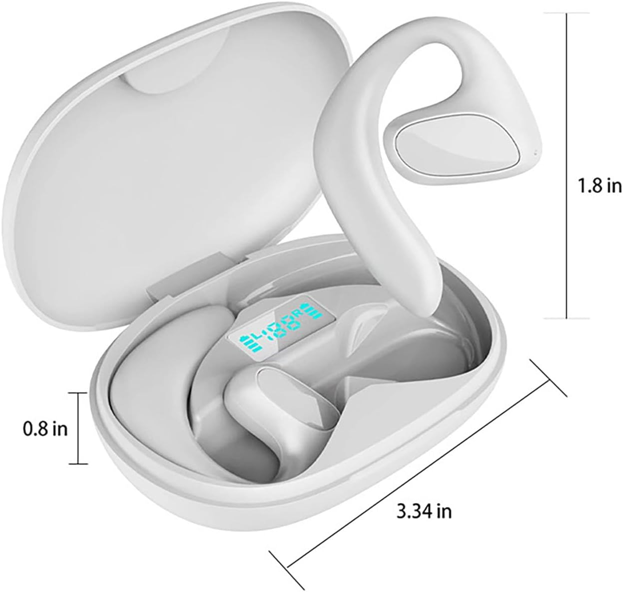 Keilani Talkease Earbuds Translator, Ai Headphones Language Translation, Keilini Talkease the Ultimate Translation Solution in Your Ears, Makes Global Communication Effortless (Black) image number 3