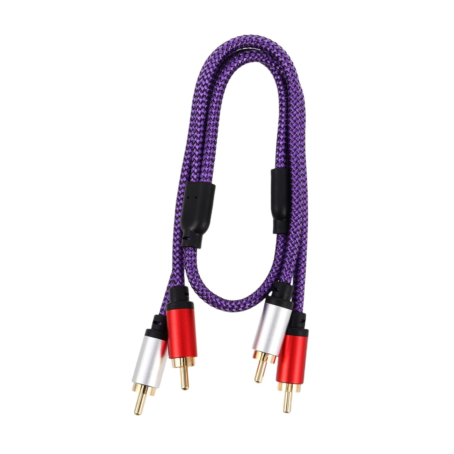 JOINPAYA Audio Cable Stereo Audio Cable Male to Male for Car and Home Use Amplifier Speaker Wire image number 3