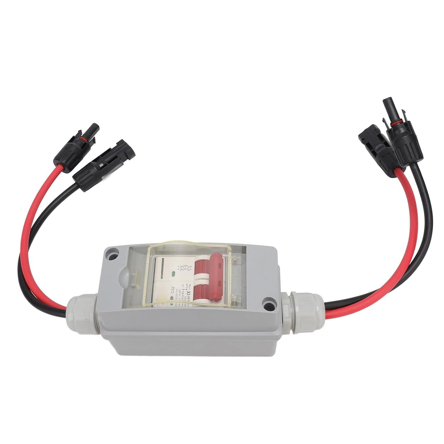 MCB 2P DC 500V 32A Performance Switch with IP65 Water Seal (With Cable and PV Connector) image number 2
