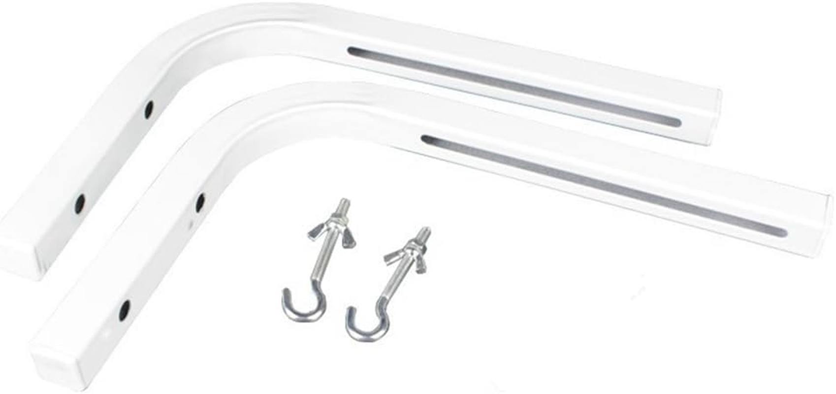 90 Degrees Projector Screen Wall Mount L-Brackets Projection Screen Hanger Adjustable Mount for HD Projector Screens image number 1