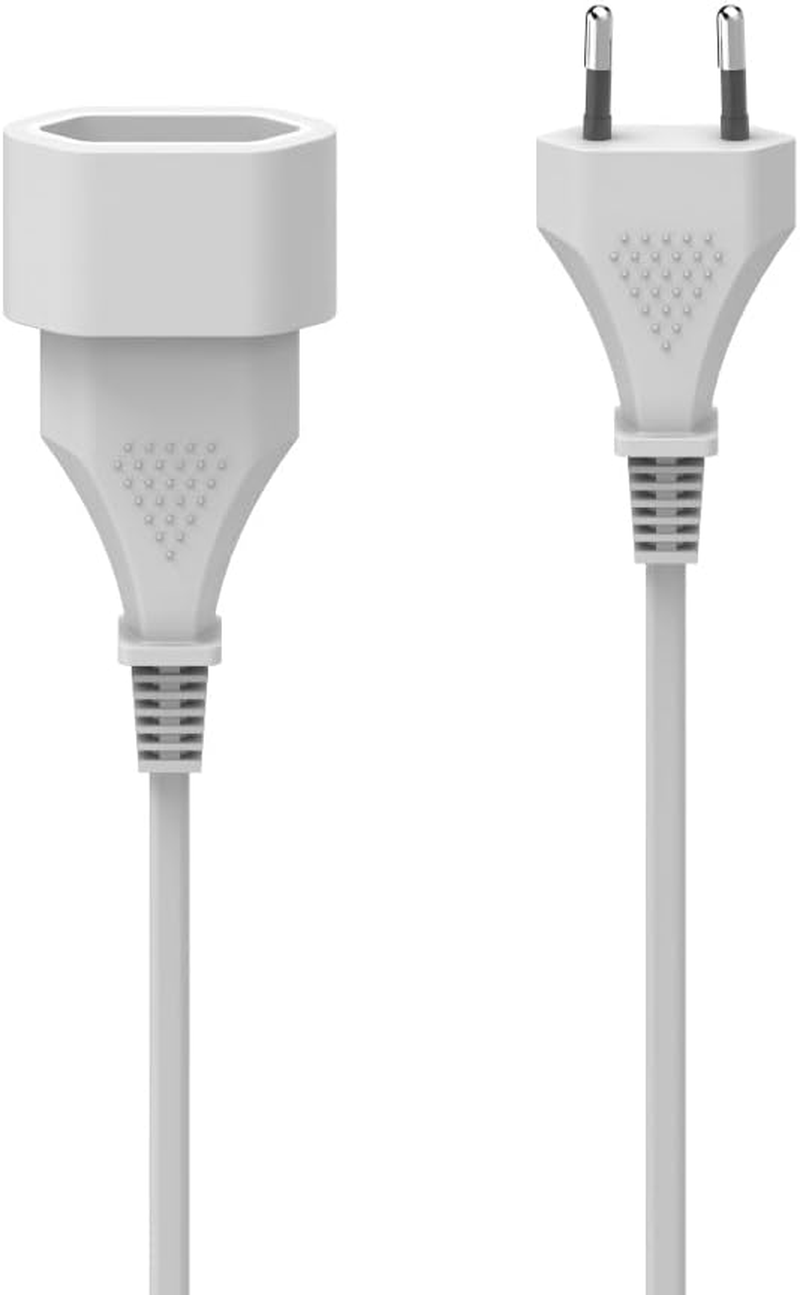 Extension Cord with European Plug, for Indoors, 5 M, White image number 1