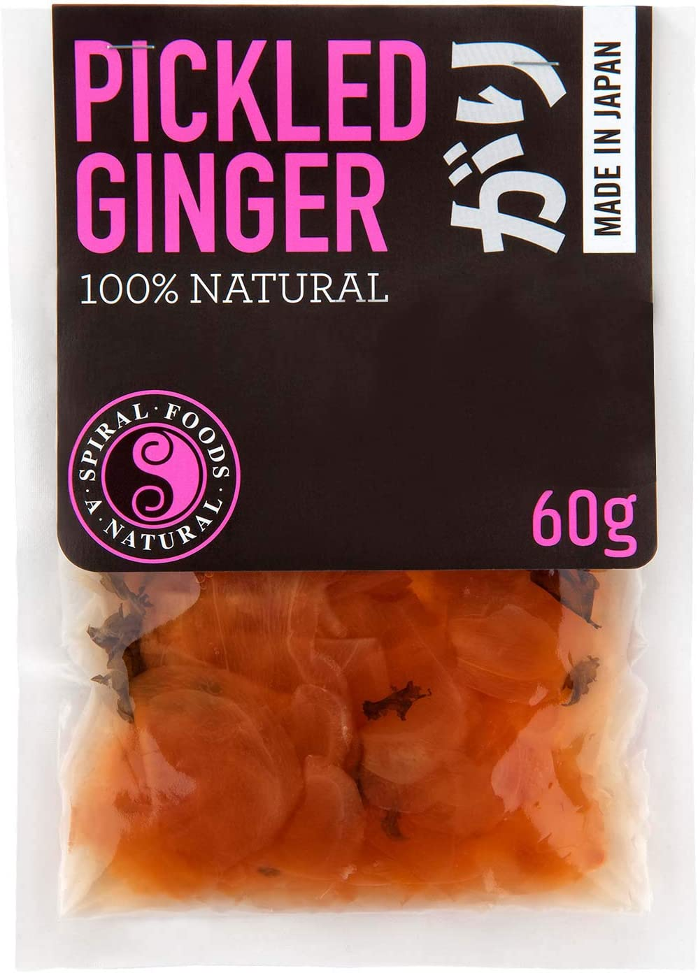 Spiral Foods Pickled Ginger 50G