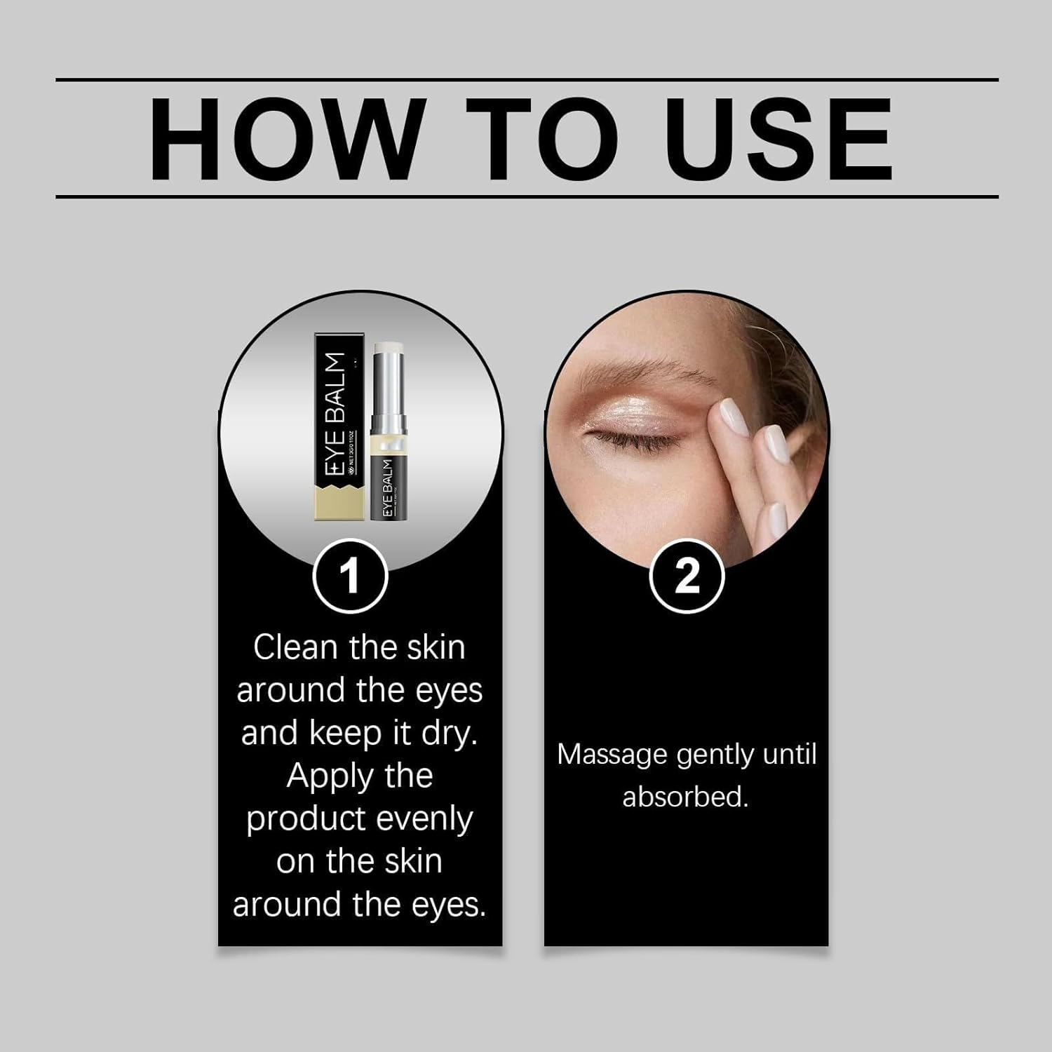 Lumibalm Stick for under Eye Bags, Lumistick for Eye Bags, Lumibalm Eye Serum Stick, Antiaging Eye Cream Stick, Reduce Fine Lines, Erases Eye Bags within Minutes(2Pcs) - 2Pcs image number 4