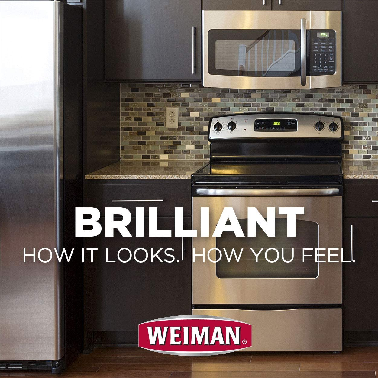 Weiman Stainless Steel Cleaner & Polish, 12 Fl Oz image number 3