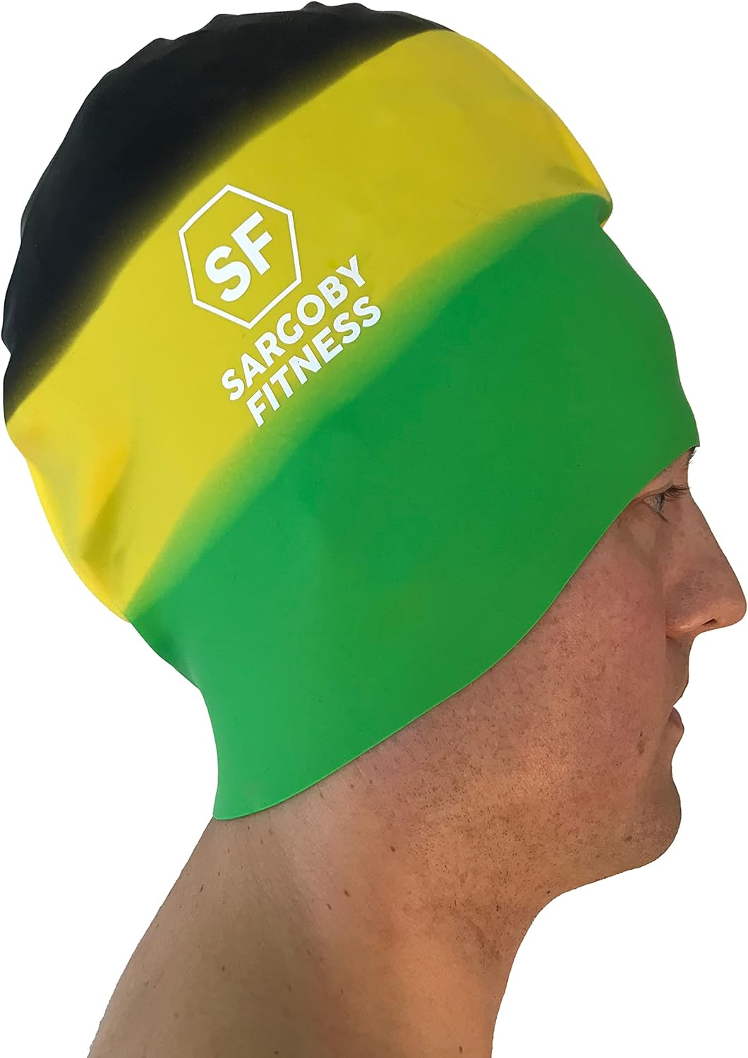 Sargoby Fitness Dreadlock Swimming Cap Designed for Voluminous and Bulky Hairstyles Such as Dreadlocks Braids Afro Dreads This Extra Large Swimming Cap Can Be Used as a Shower Cap