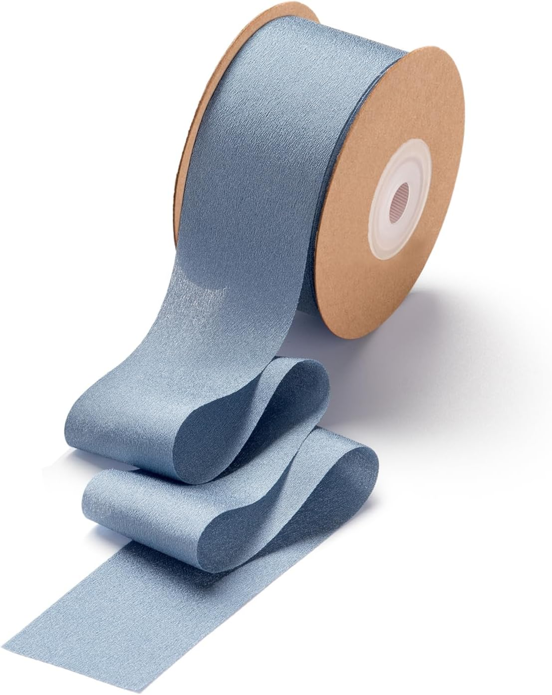 Grosgrain Ribbon Light Brown Wedding Decor Ribbon for Gift Wrapping Bow,Brown,1.5 Inch X 25 Yd