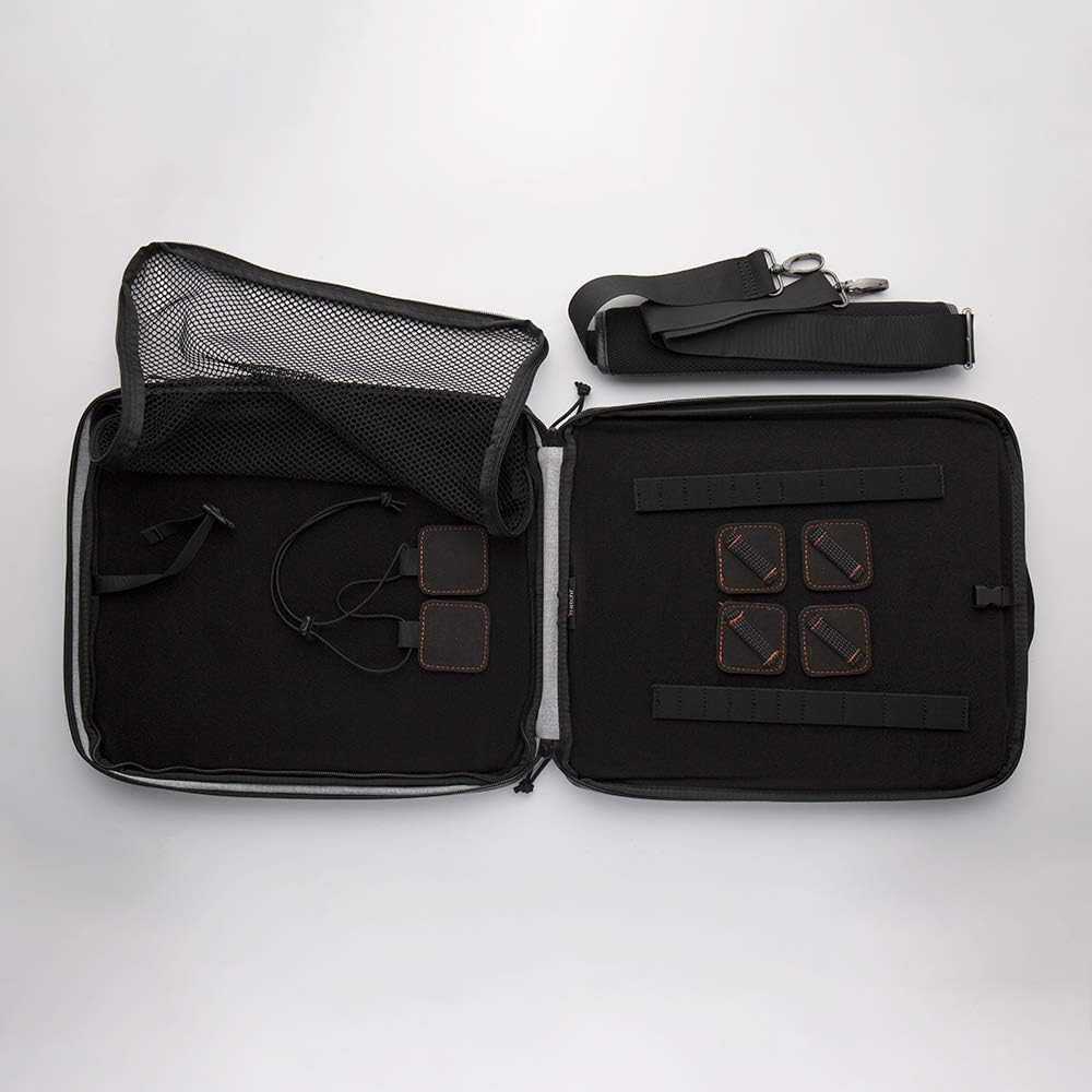 Etchr Slate Satchel - 2 in 1 Art Travel Case and Small Messenger Bag for Essential Art Supplies - Multipurpose Weatherproof Travel Portfolio - Tripod Mountable for Plein Air image number 6