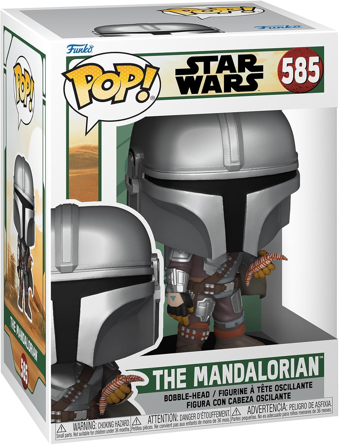 FUNKO POP! STAR WARS: Book of Boba Fett - Mando with Pouch