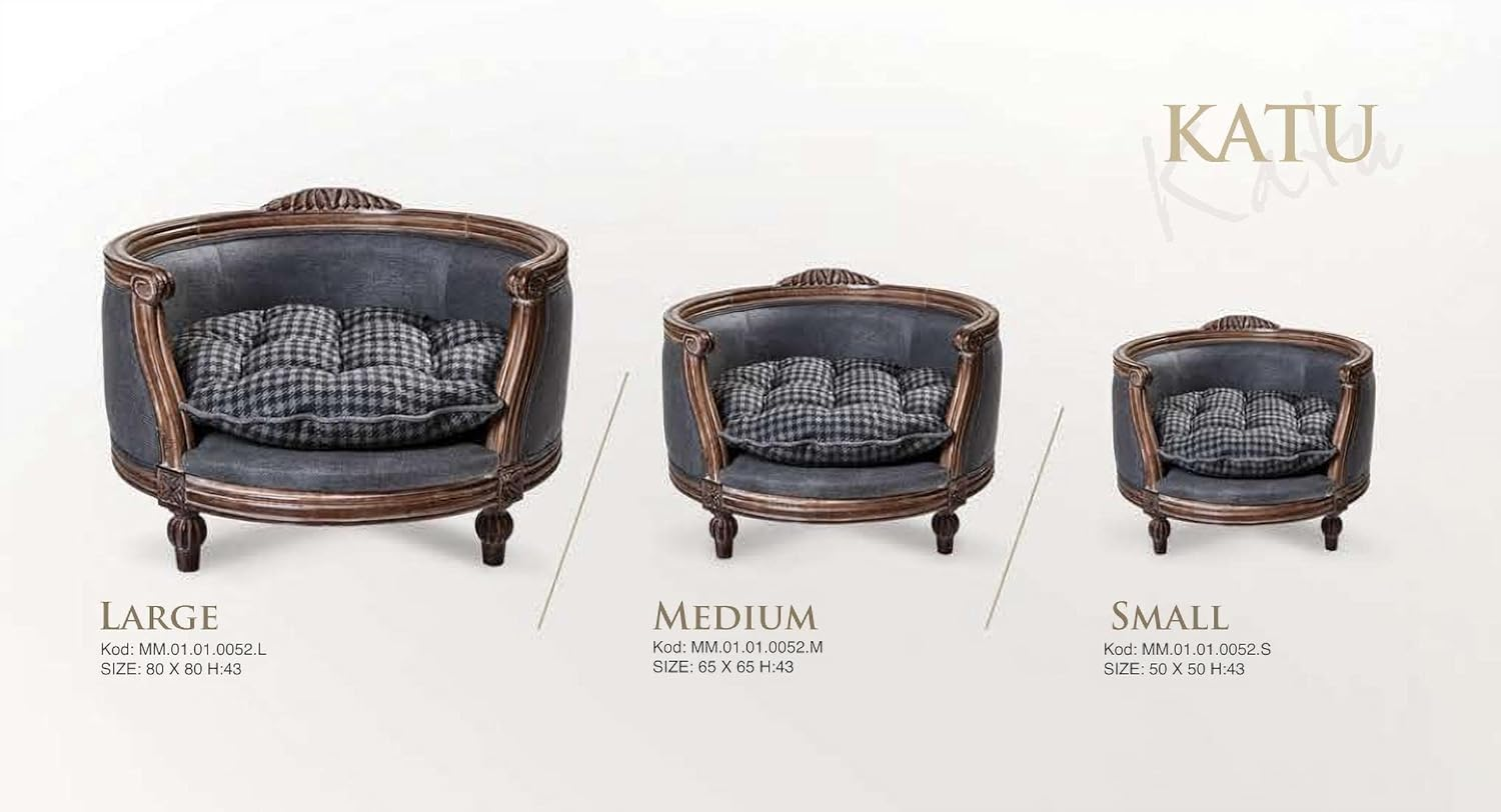 Adnan Bostan Furniture - Katu Cat and Dog Bed Collection, Dog Beds, Cat Beds, Dog Beds Dogs, Decorative Cat and Dog Bed, Cat Beds Cats, for Our Little Friends (Small) image number 2