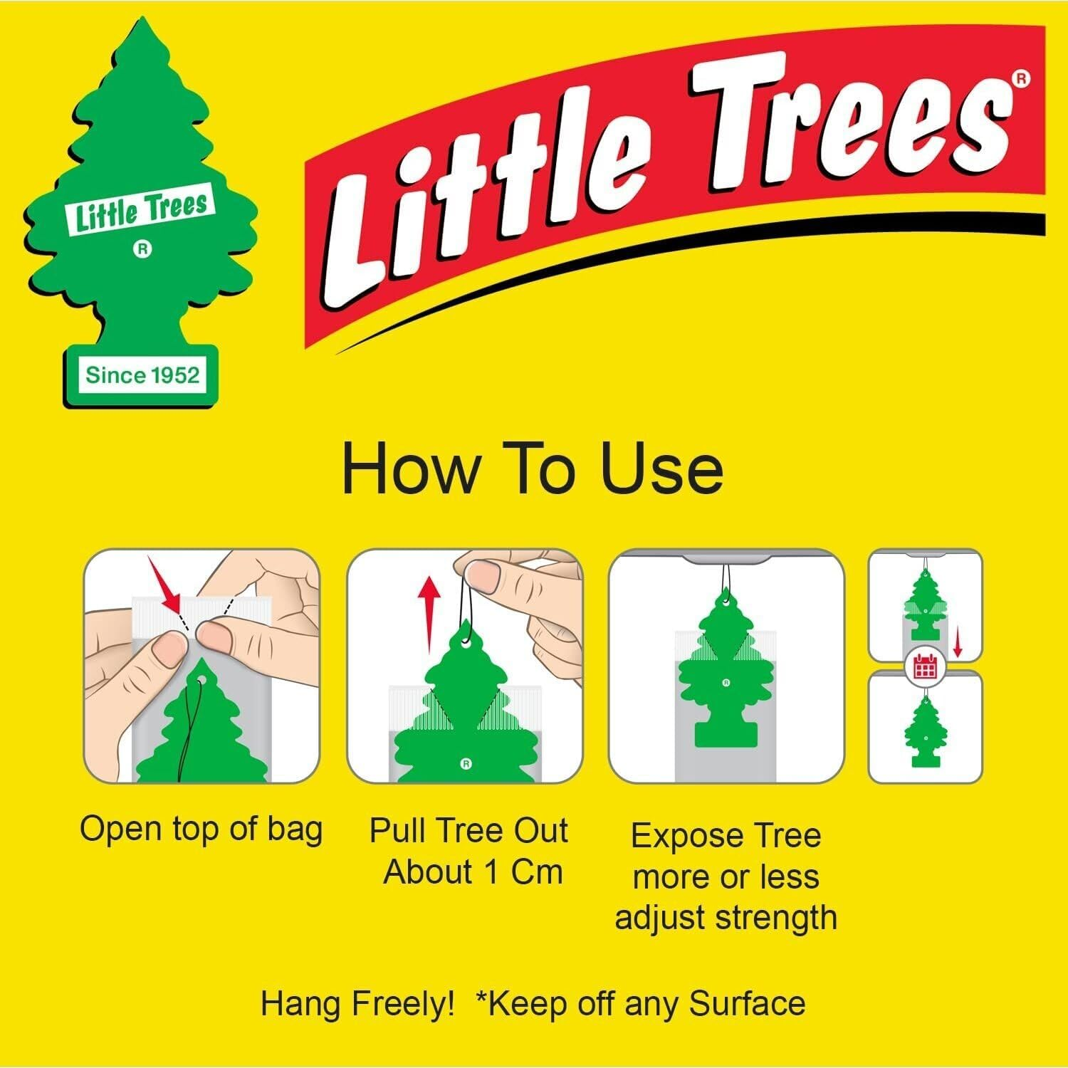 Little Trees Air Freshener Hanging Tree - Sunset Beach | Pack of 24 image number 2