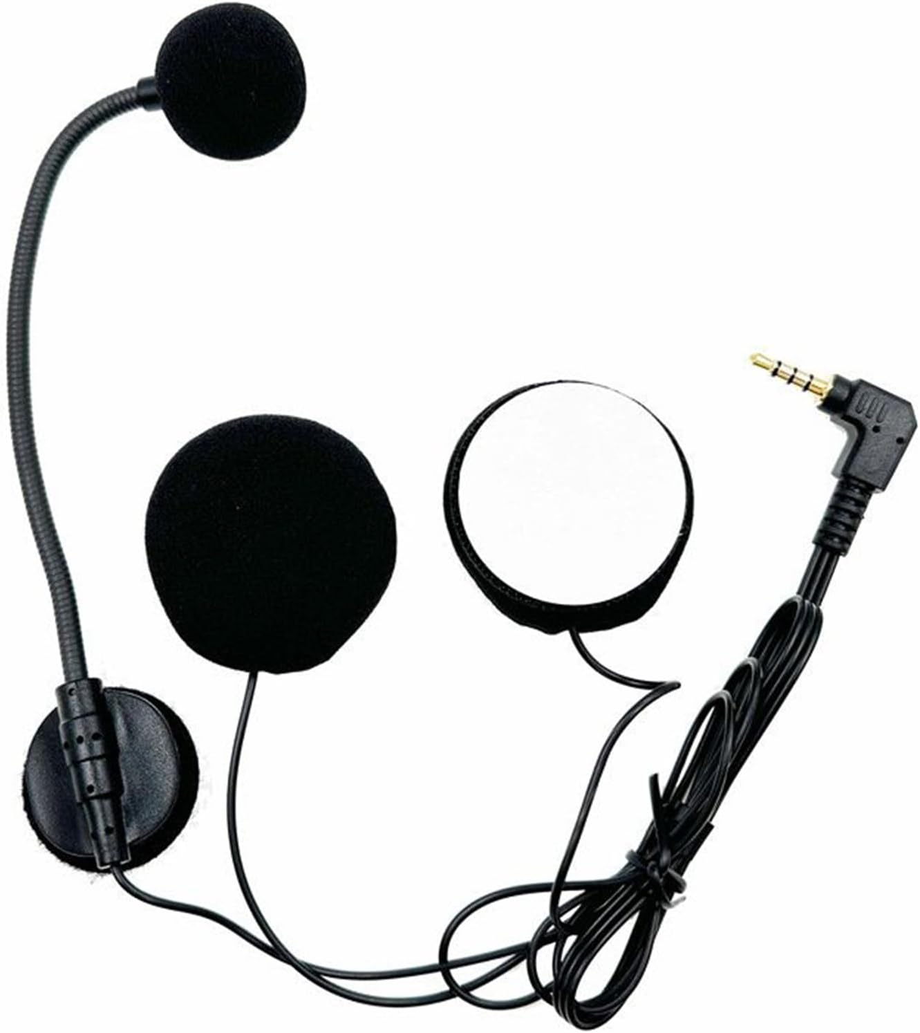 Daooibpa Helmet Speakers | Motorcycle Helmet Speakers,Earbuds Intercom Modular High-Definition Audio for Riding Racing Street Riding Adventure Touring Powersports Dirtbike image number 4