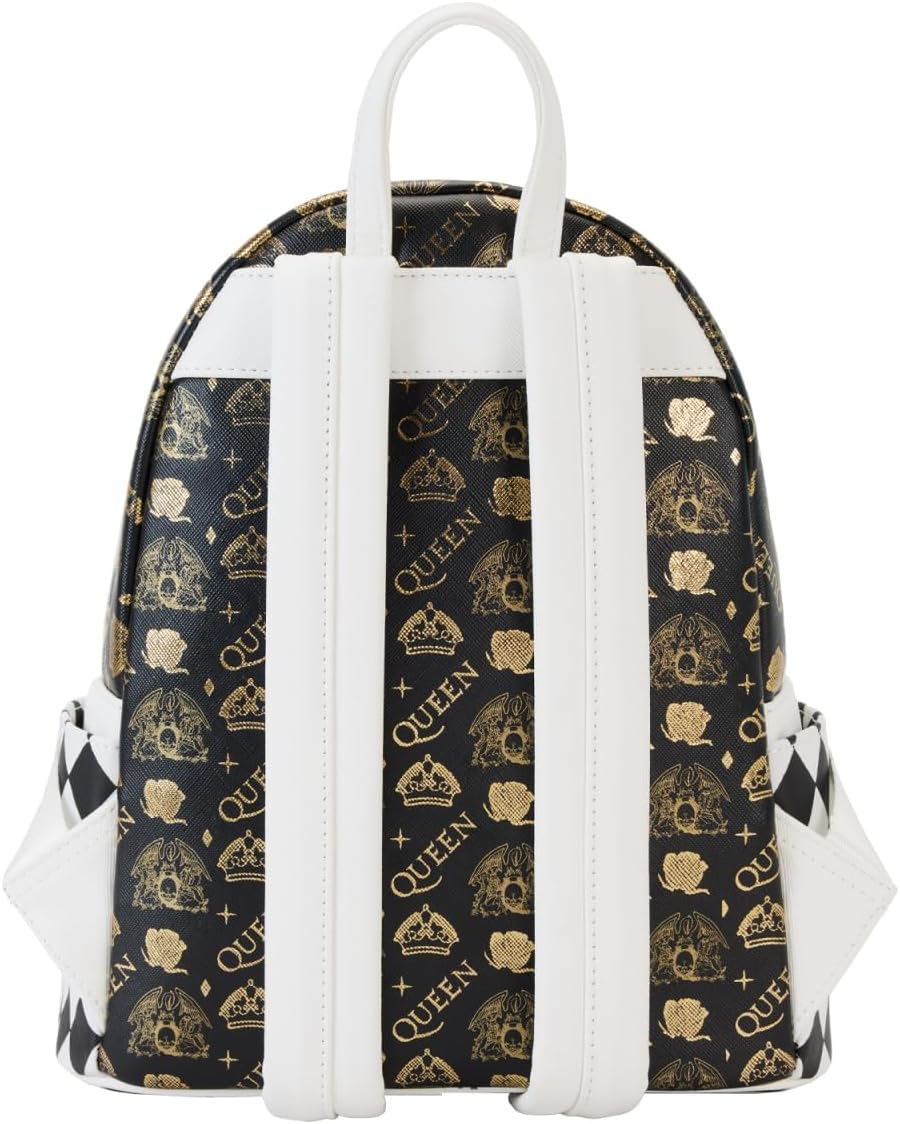 Loungefly Queen Logo Crest Mini Backpack, Multicolor image number 5