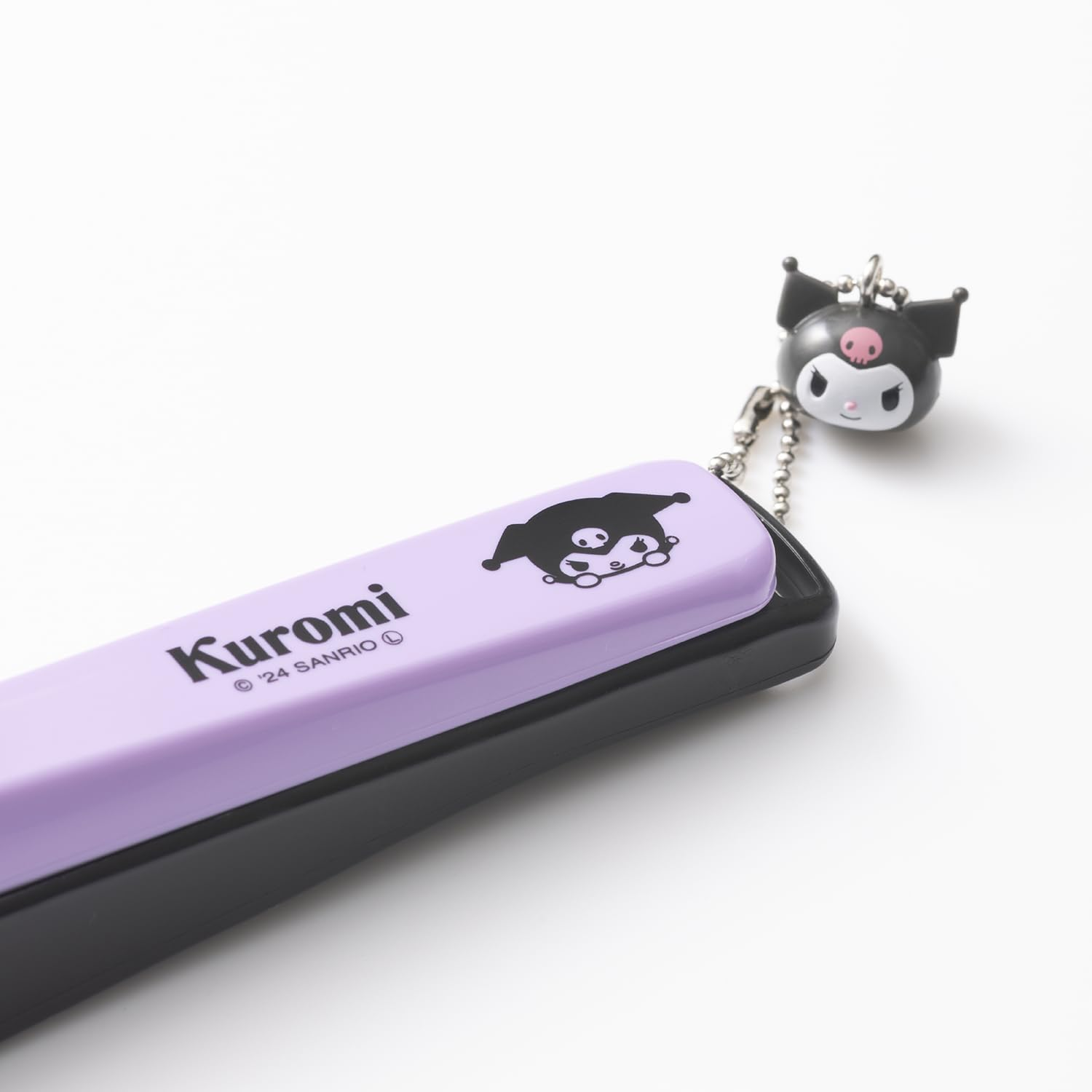 Kai Kuromi Nail Clippers M Nail Clippers Gift Present with Charm Sanrio KK2604 image number 2