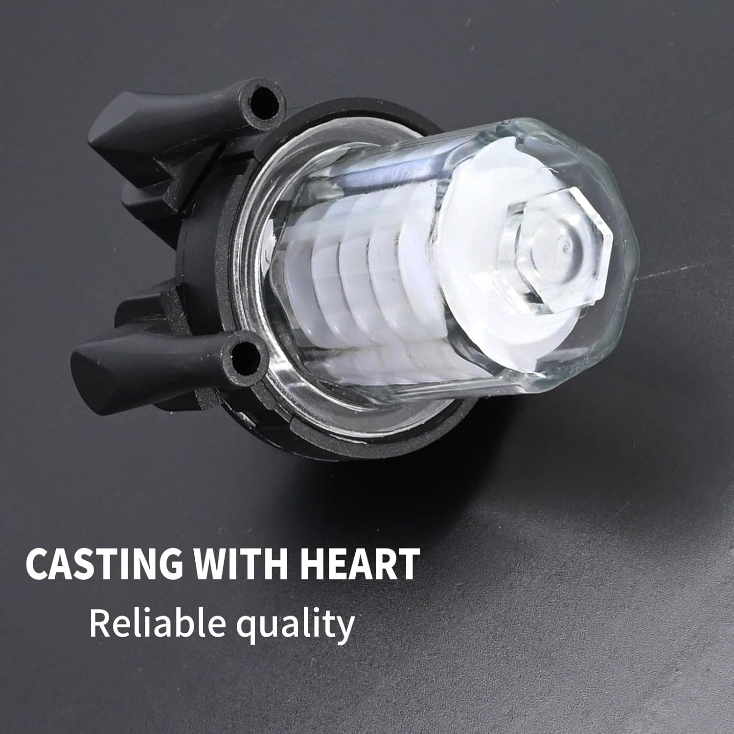 3AD-02230-0 Fuel Filter - Replacment for Tohatsu for Nissan 4HP 5HP 6HP 9.9HP-140 HP, 6Mm 1/4", Replace OE# 346-02230-0 346022300M 3B7022300 3B7022300M 3AD022300 image number 2