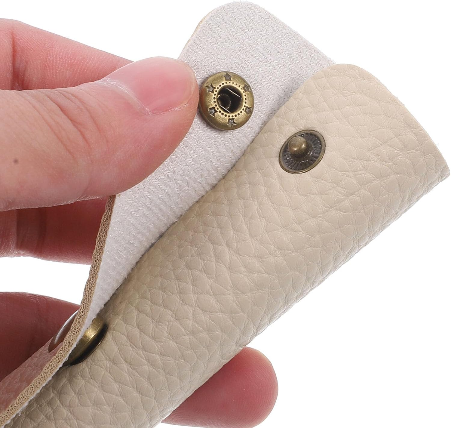 PACKOVE Luggage Bag Handle Protector Pu Leather Handbag Cover Wrap for Stylish Design Enhanced Grip for Comfort and Injury Prevention