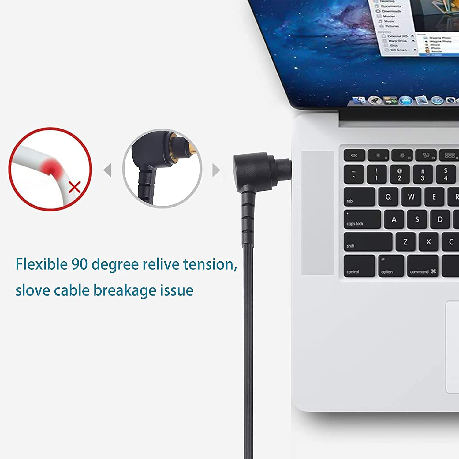 Adhiper Flat Headphone Cable Cable Replacement Audio Cable Compatible with Sony MDR-1000X MDR-100ABN WH-1000XM2 Wh-1000Xm3 WH-H900N WH-CH700N MDR-100AAP MDR-100A Wireless Headphones (Black/1.5M) image number 2