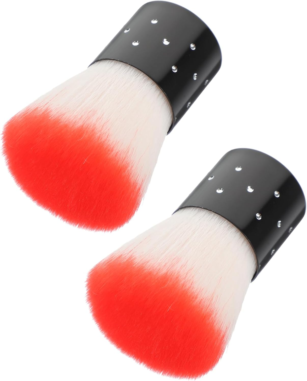 MOTHNUR 2Pcs Dip Powder Nail Brush Soft Bristle for Cleaning Nail Art Dust Brush for Home Use Random Color image number 3