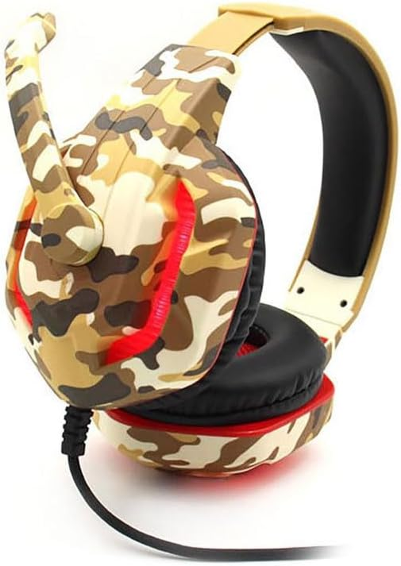 PRENDELUZ Professional Gaming Headphones Brown Camouflage image number 2