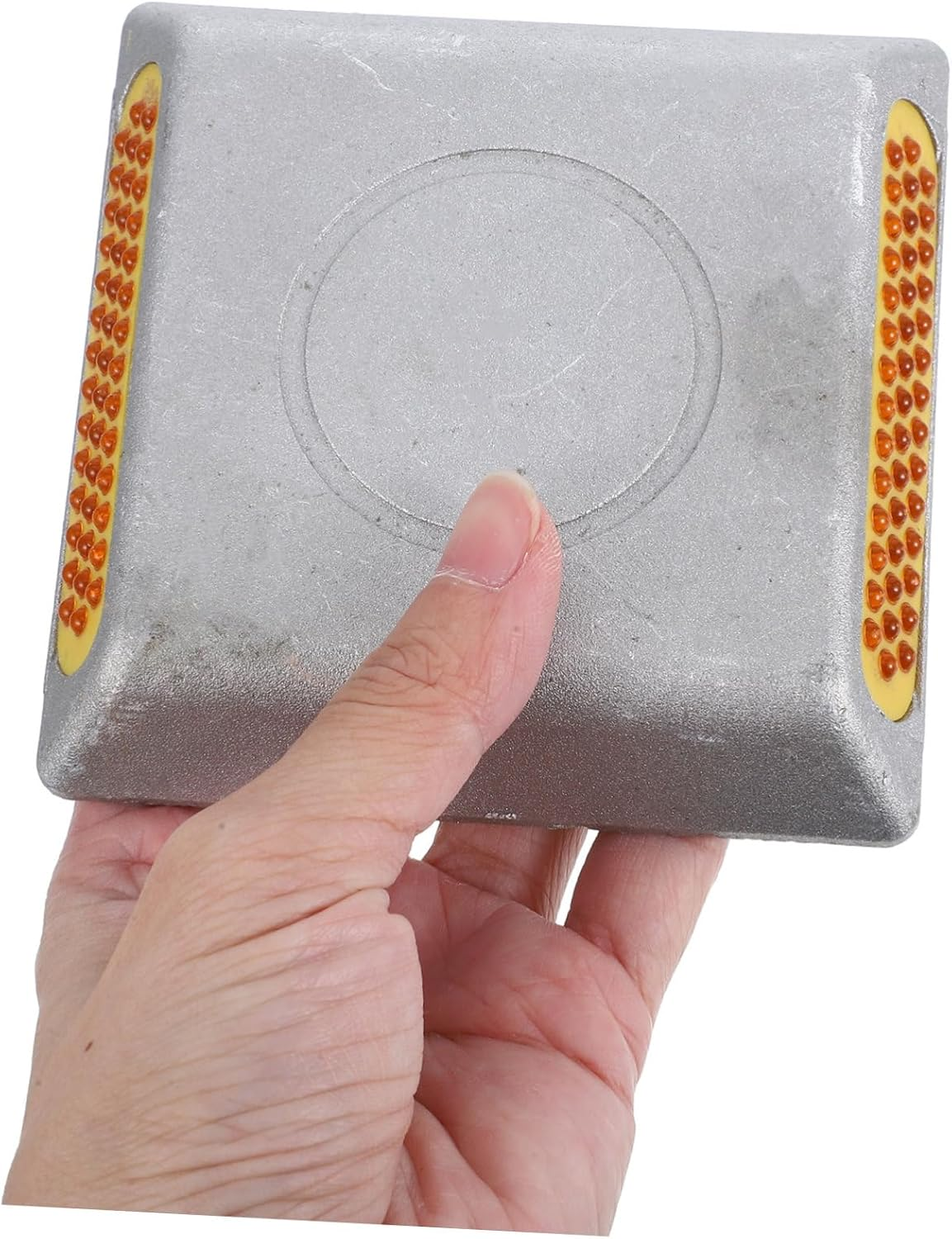 BESPORTBLE Reflective Road Sign Driveway Marker Reflective Strip Aluminum Safety Reflector High Visibility for Roads image number 1