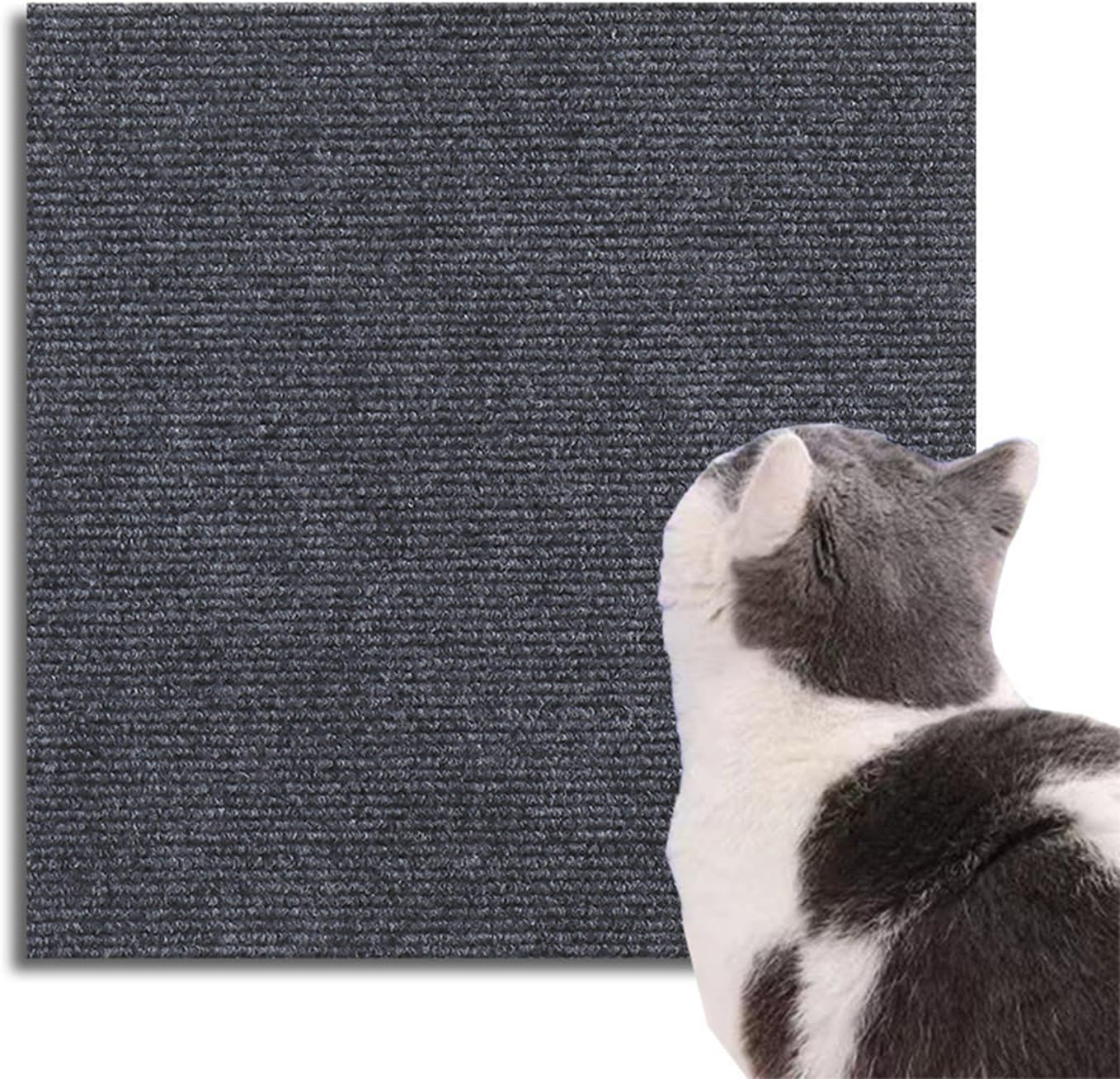 Cat Scratching Mat, Cat Wall, Cat Scratching Mats, Self-Adhesive, Scratching Mat, for Sofa, Furniture Door, Scratch Protection, Cat Scratching Posts, Scratching Towers, Scratcher Mat, Anti-Scratch image number 5