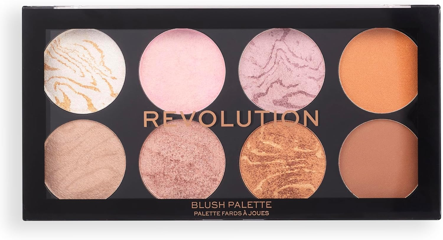 Revolution Ultra Blush Palette Golden Sugar & Spice, 1145794 - Red image number 2
