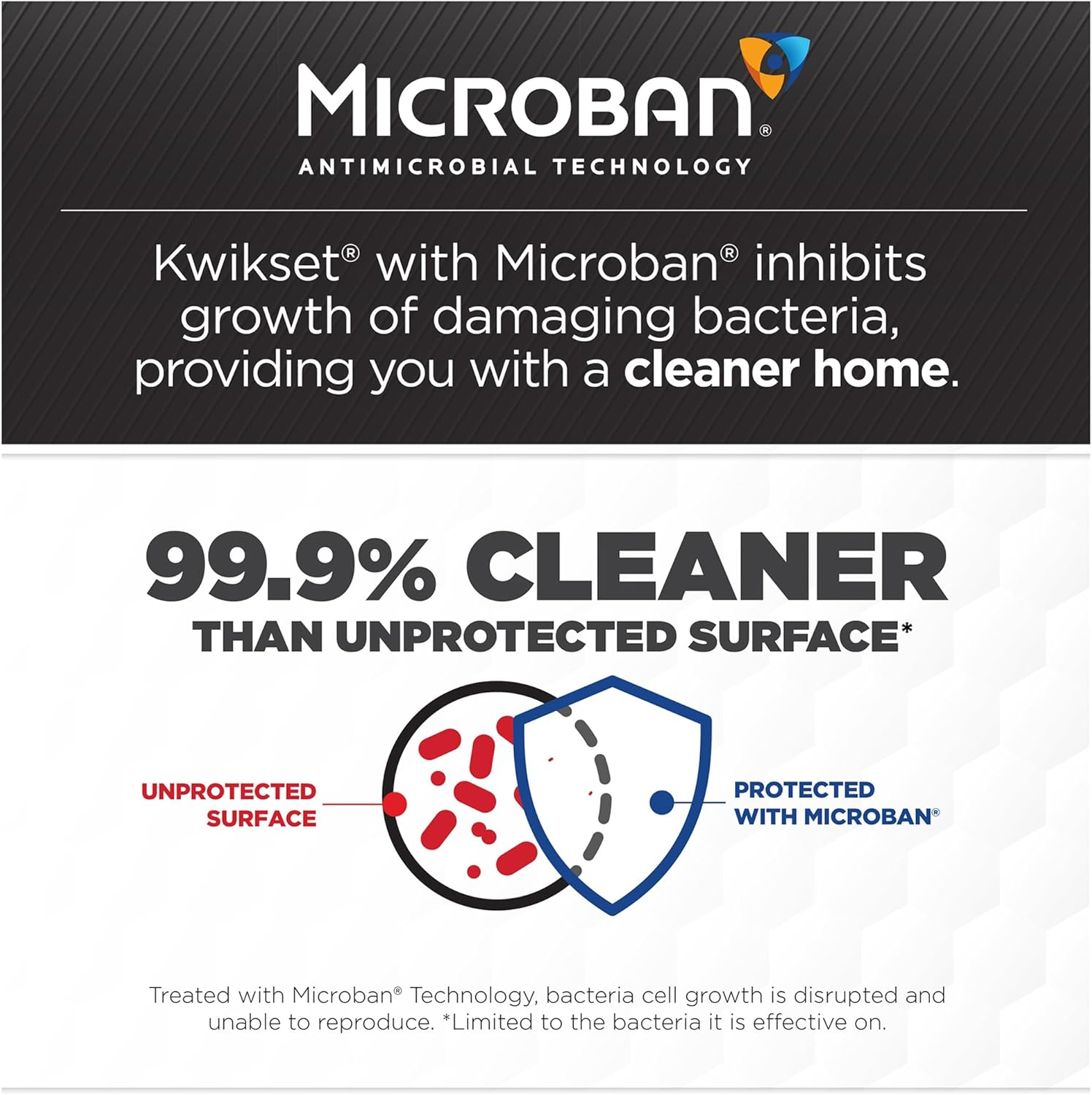 Kwikset Maven Interior Privacy Door Knob with Lock, round Door Handle for Bathroom and Bedroom, Matte Black Keyless Turn Lock Doorknob, with Microban Protection image number 3