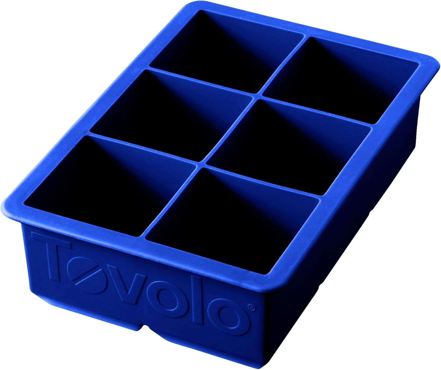 Tovolo King Cube - Spring Green Single Ice Tray Single Ice Tray Stratus Blue image number 7