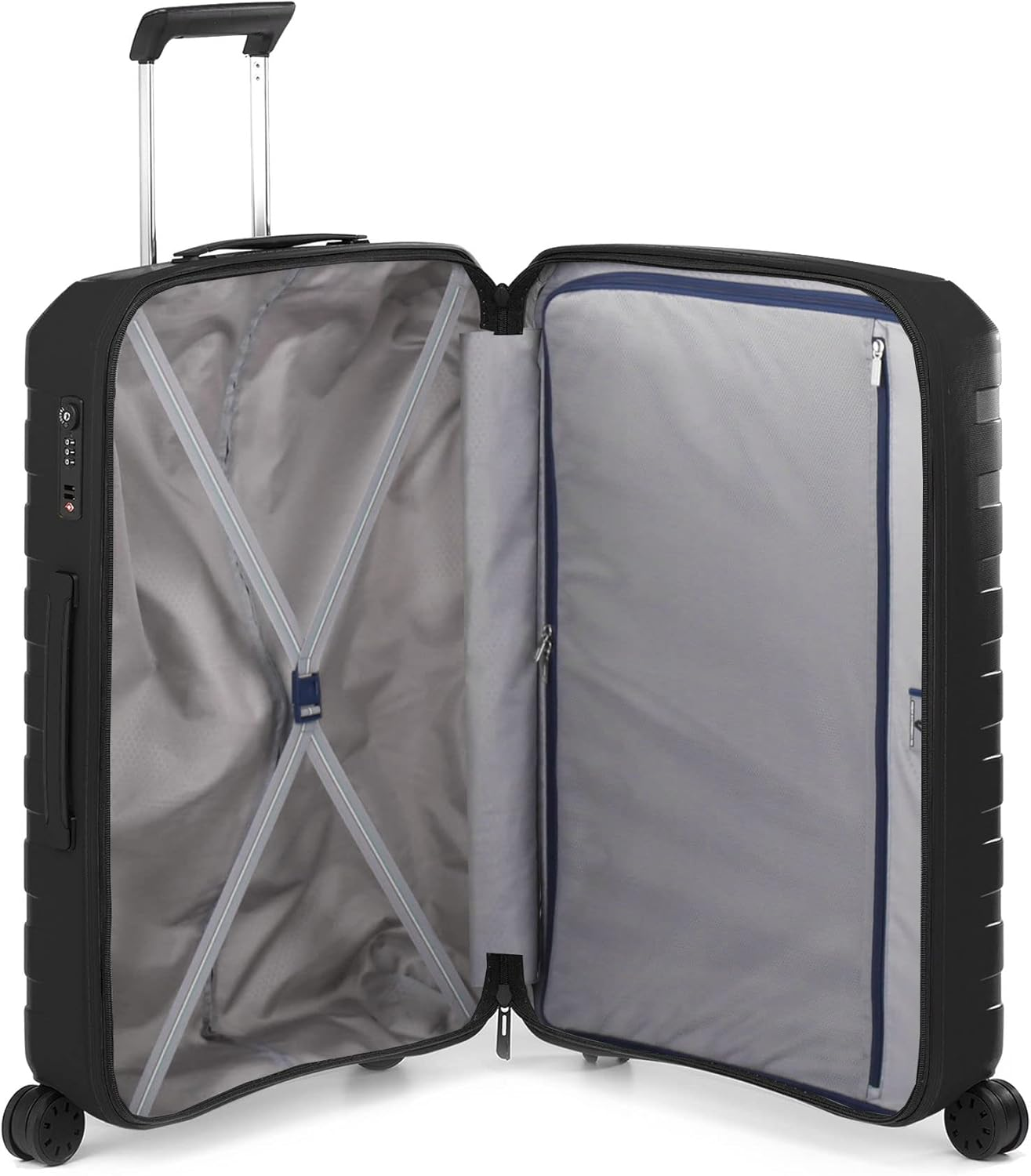 Roncato Box Sport 2.0 Medium 69Cm Hardsided Spinner Suitcase - Black image number 3