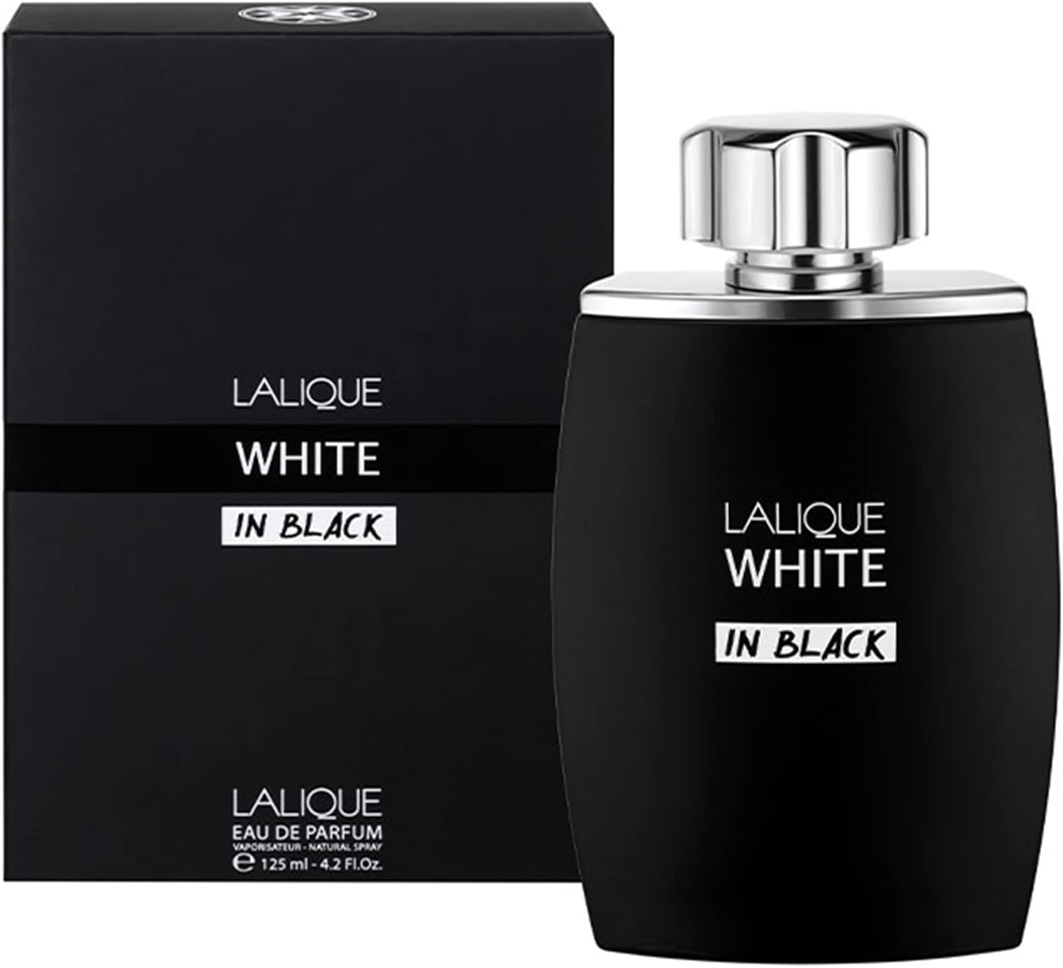 Lalique Lalique White in Black for Men 4.2 Oz EDP Spray