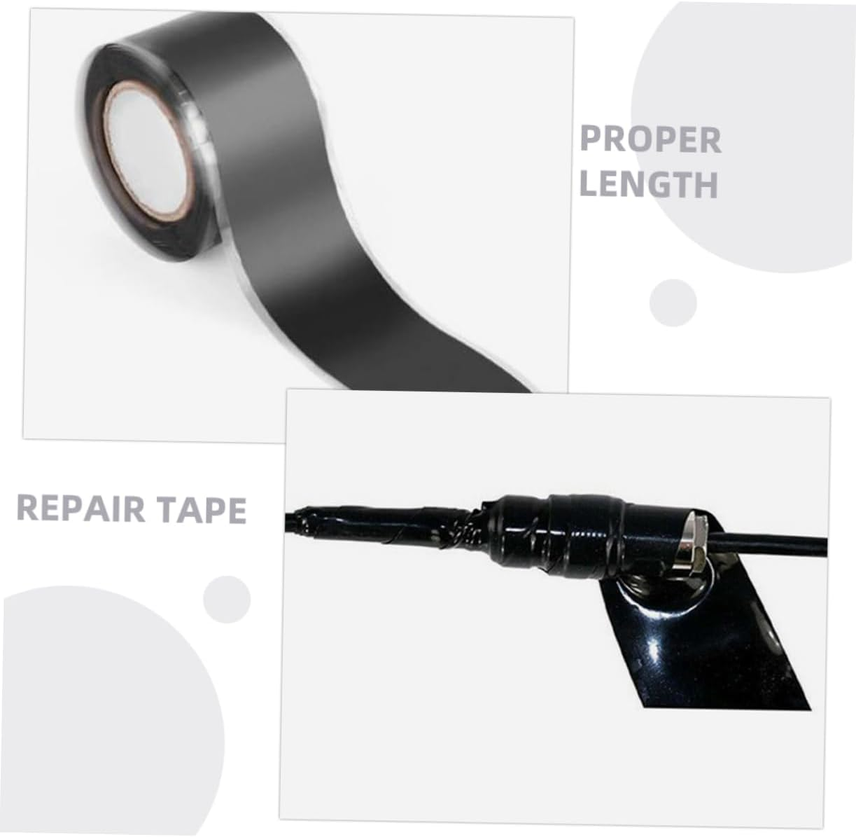 Ciieeo Self-Fusing Repair Tape Weatherproof Emergency Sealing Pipeline Repair Tool image number 3