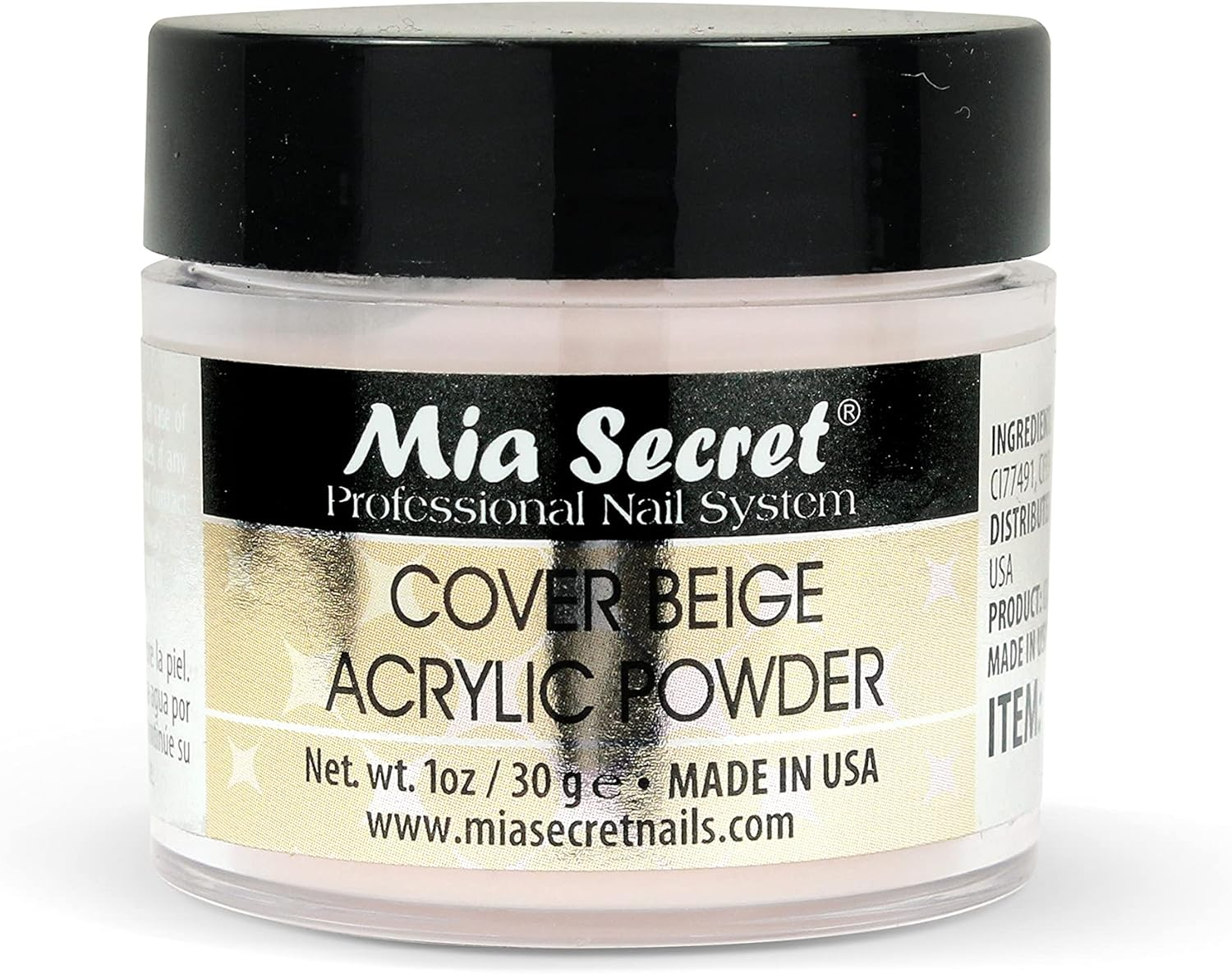 MIA SECRET Nails 1OZ COVER Beige-1Pc