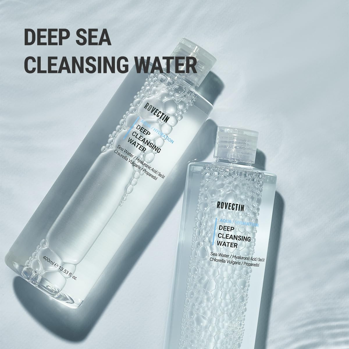 Rovectin Clean Marine Micellar Deep Cleansing Water 400 Ml image number 3