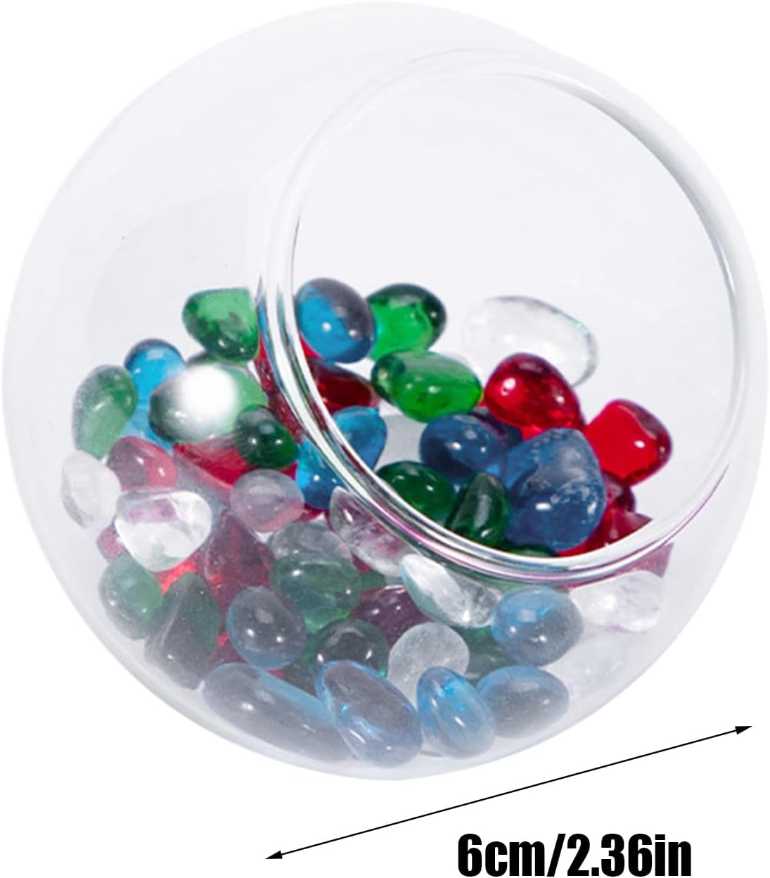 Betta Fish Cave, Aquarium Shrimp Resting Shelter, Decorative Breeding, 6X6Cm for Tank, Black Color, Ideal Hermit Crabs, Aquatic Reptiles Small Aquatic Creatures image number 3