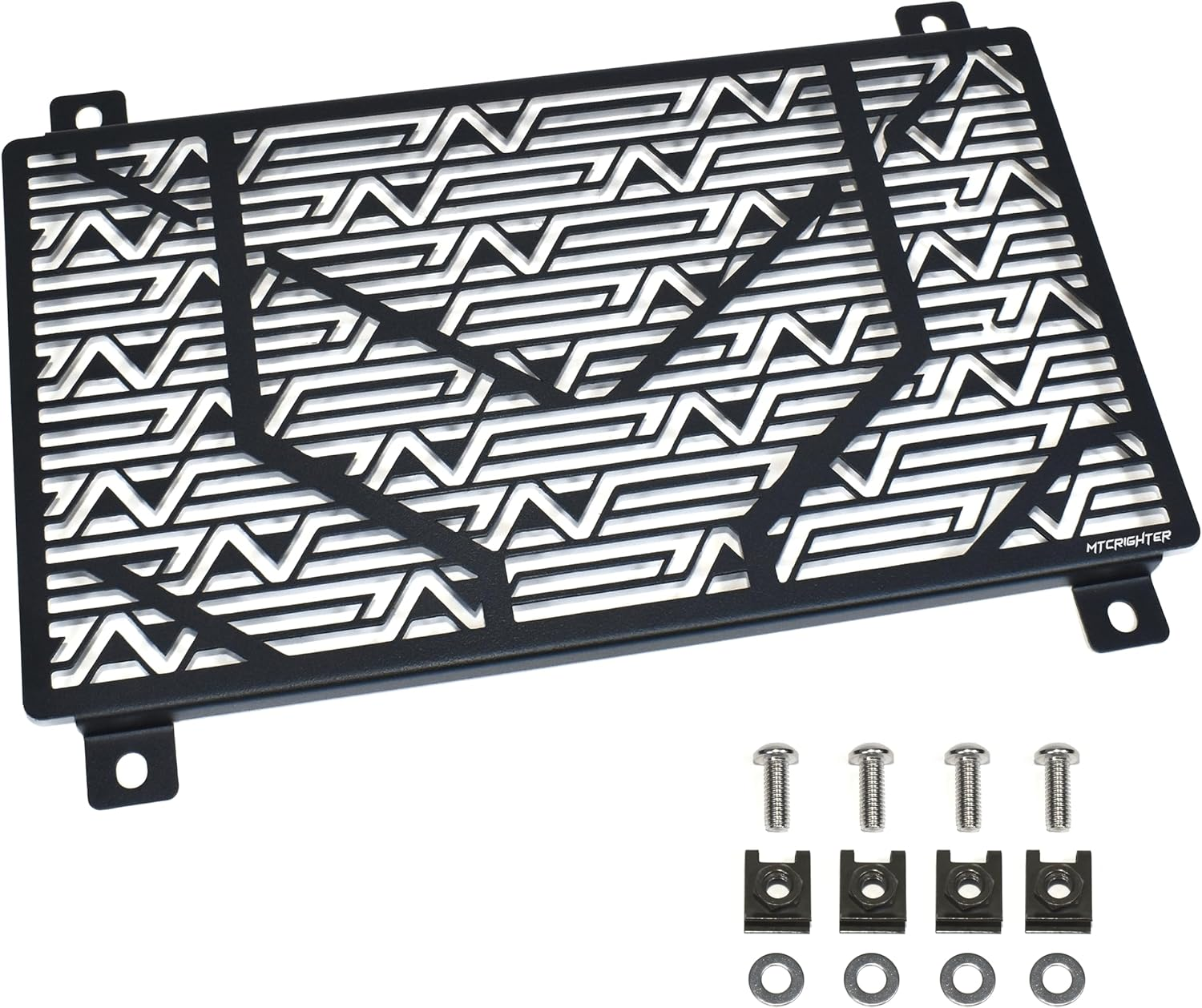 MTCRIGHTER Compatible with Kawasaki Ninja 500 Z500 Ninja 500SE Z500SE 2024 Radiator Grille Guard Mudguard Protection Cover image number 5