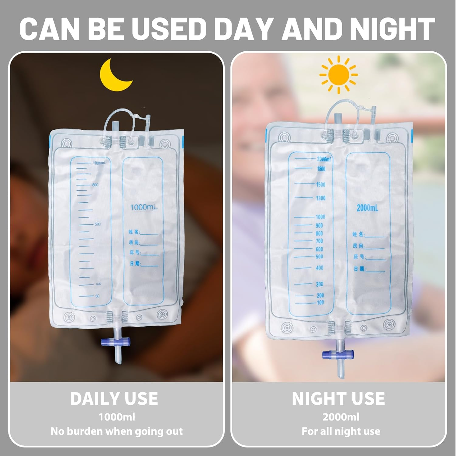 Wearable Urinal for Men,Protable image number 5