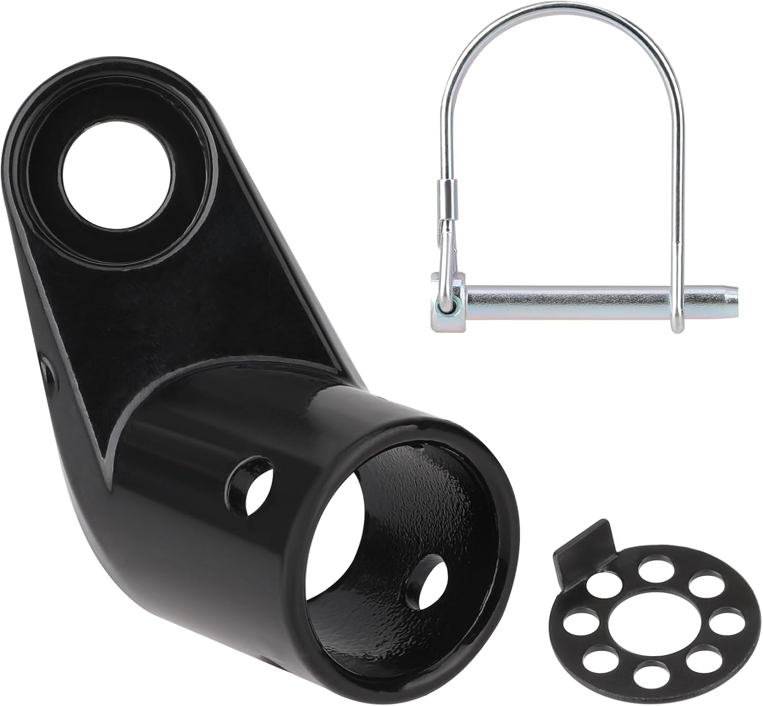 Bike Trailer Hitch Set, Heavy Duty Bicycle Trailer Coupler Replacement Bike Cargo Trailer Connector Attachment for Children'S/Pet Trailers, Cycling Adapter Accessories (Black) image number 6