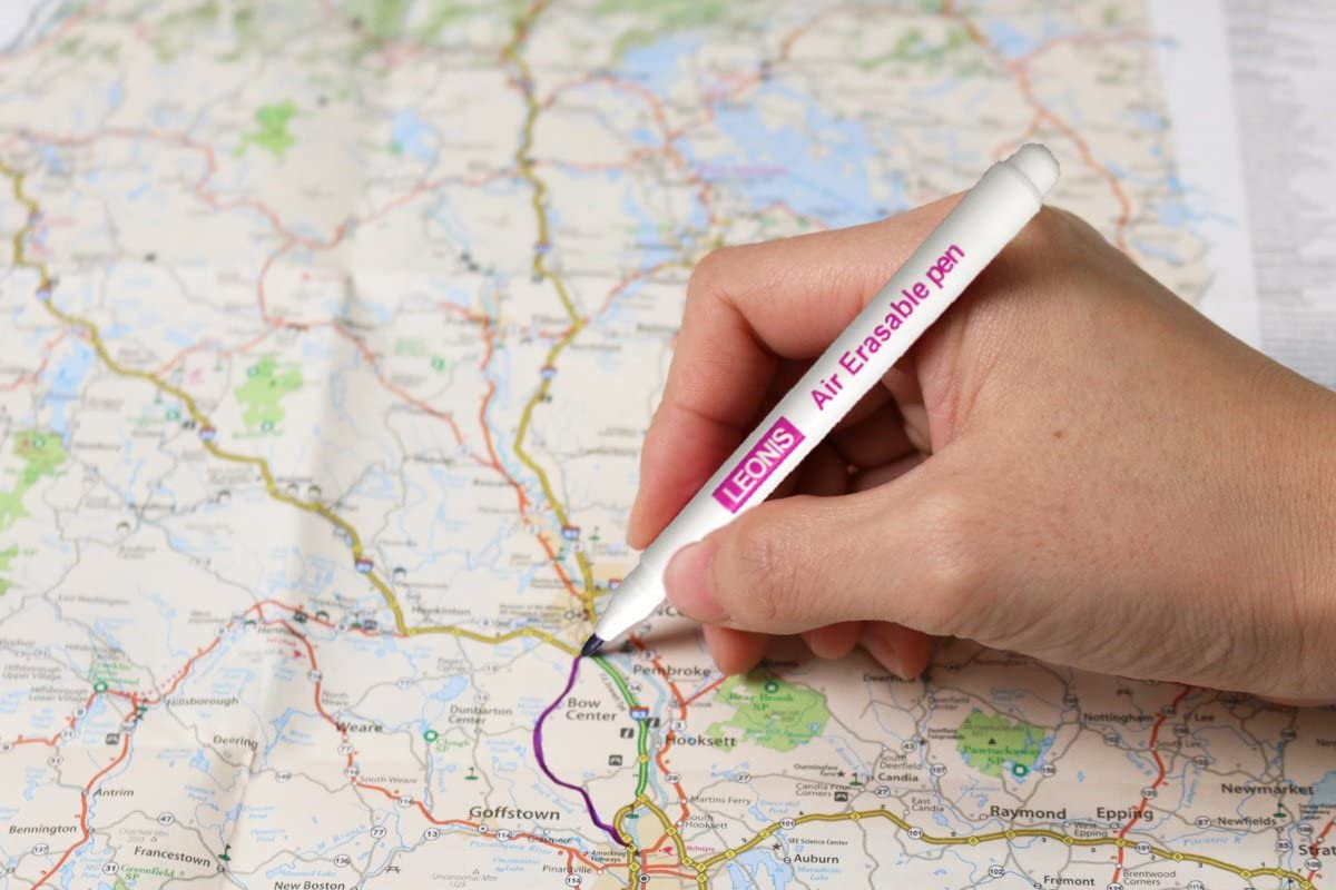 LEONIS Disappearing Ink Fabric Marking Pen Pink 5 Count Pack [ 78009 ] image number 1