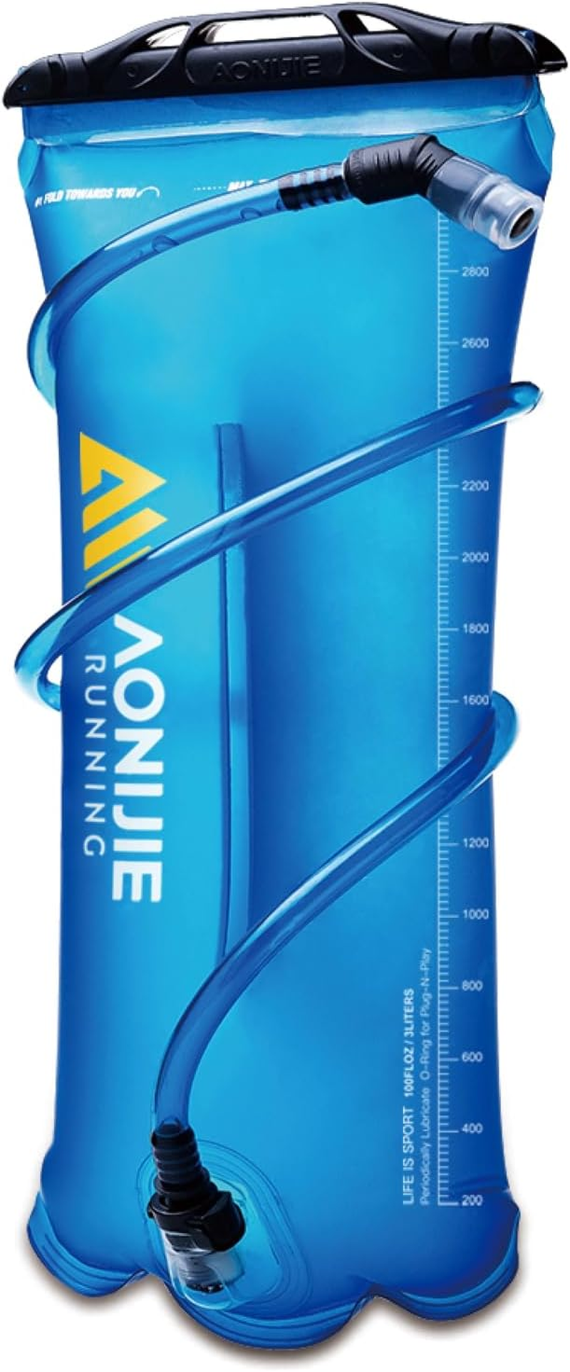 TRIWONDER 1L/1.5L/2L/3L BPA Free Hydration Bladder Hydration Pack Water Reservoir for Bicycling Hiking Camping Backpack