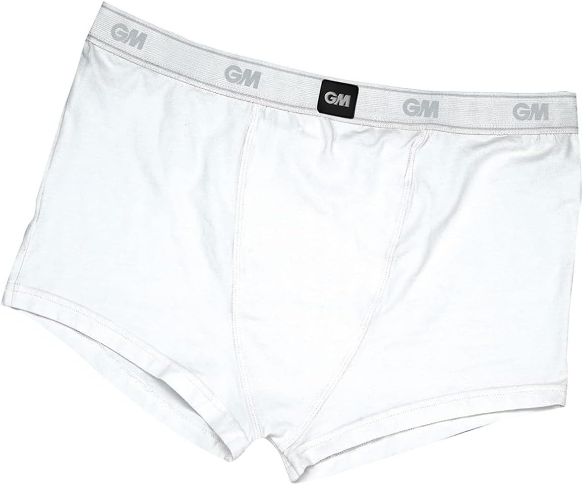 Gunn & Moore GM Cricket Boxer Short, Special Blend Stretch Cotton with Elastic Waist for Comfort Fit, Integral Pouch