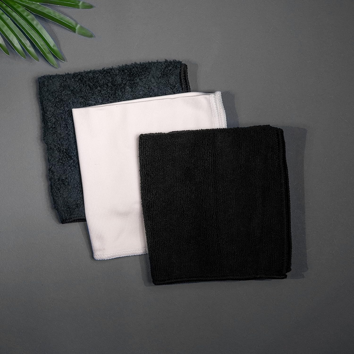 GLASSGUARD Cleaning Cloth Kit - Streak-Free & Lint-Free Multi-Surface, Bathroom & Glass Cleaner - Durable, Quick-Dry, Hypoallergenic Cloths for Household & Cleaning - Reusable Cleaning Cloths (3 Pack) image number 1