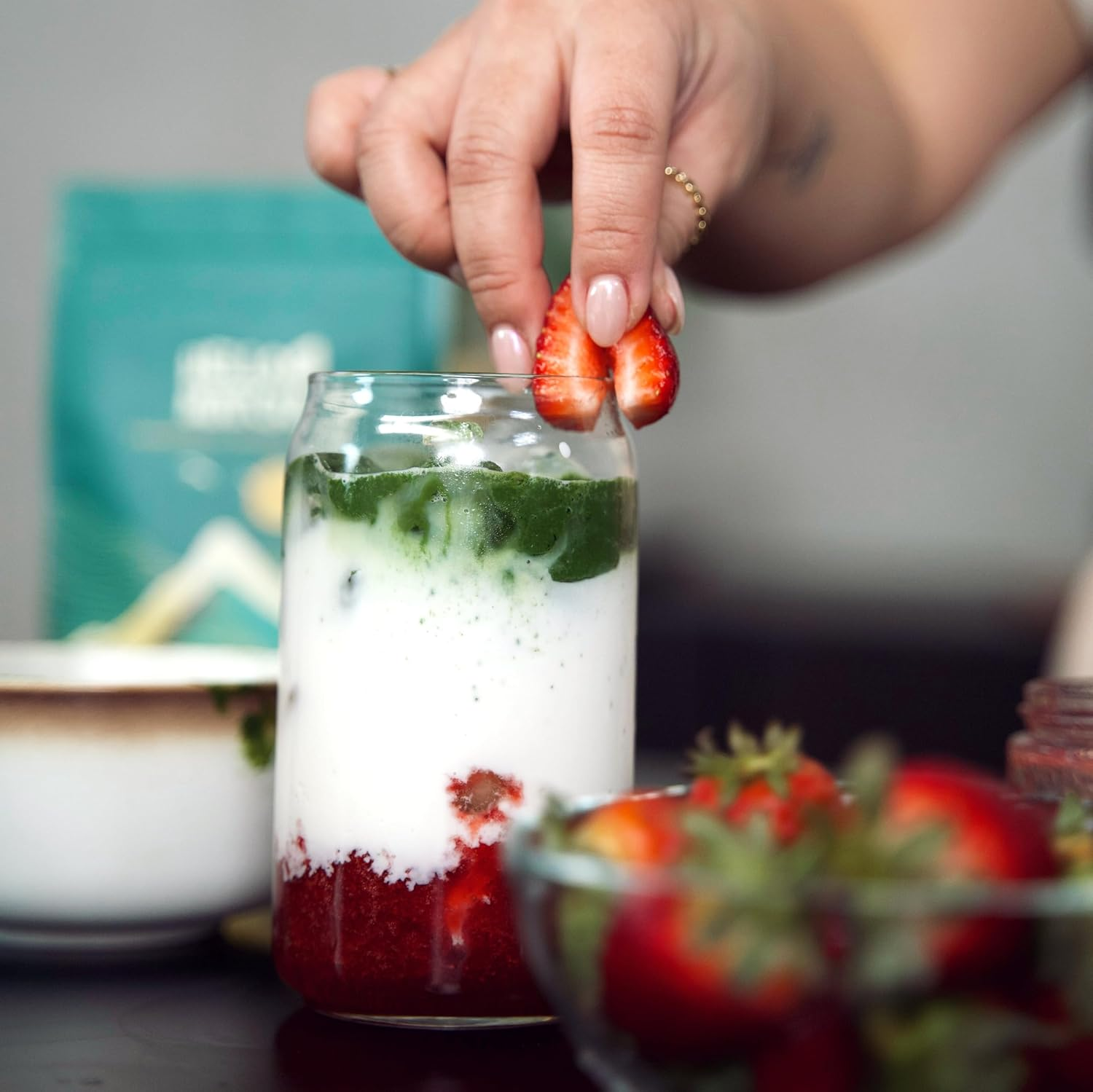 Hello Matcha Ceremonial Matcha 50G - Premium Japanese Matcha from Uji, Kyoto | Authentic Green Tea Powder for Traditional Tea Ceremonies, Lattes and Daily Drinking image number 1